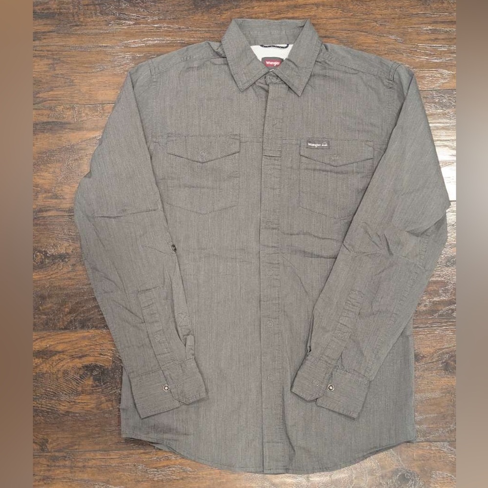 Wrangler Gray Outdoor Shirt
